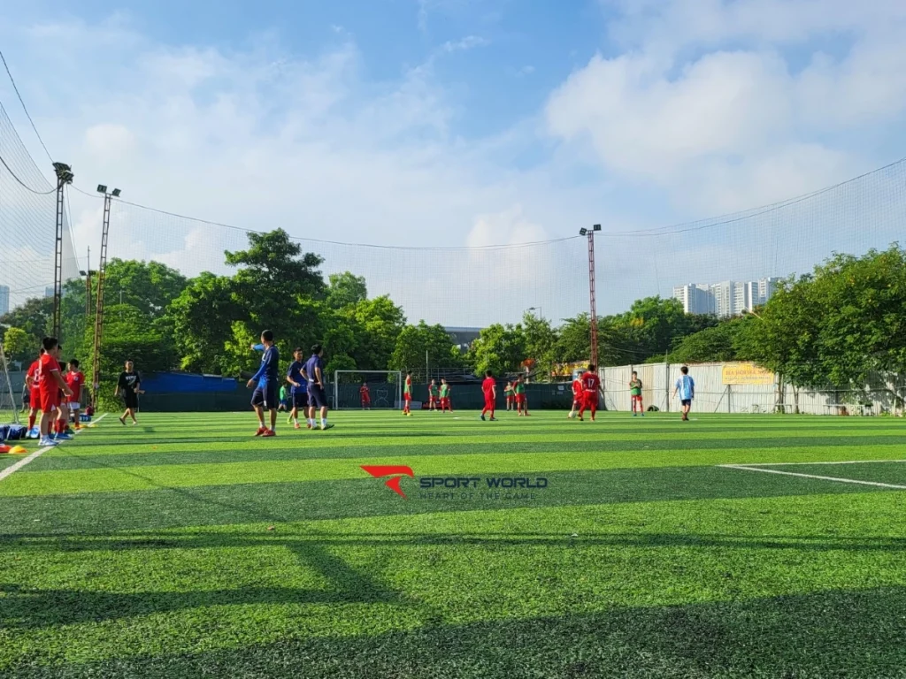 Mặt sân cỏ nhân tạo Phúc Thành