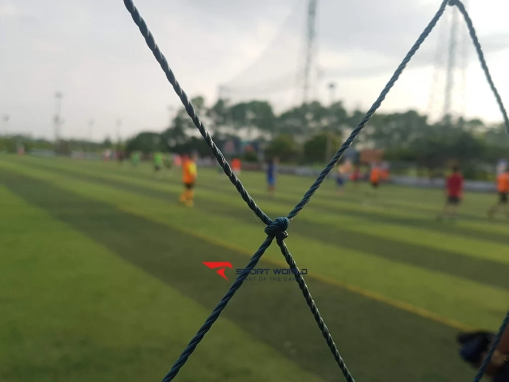 Khu vực thi đấu sân Tân Mỹ