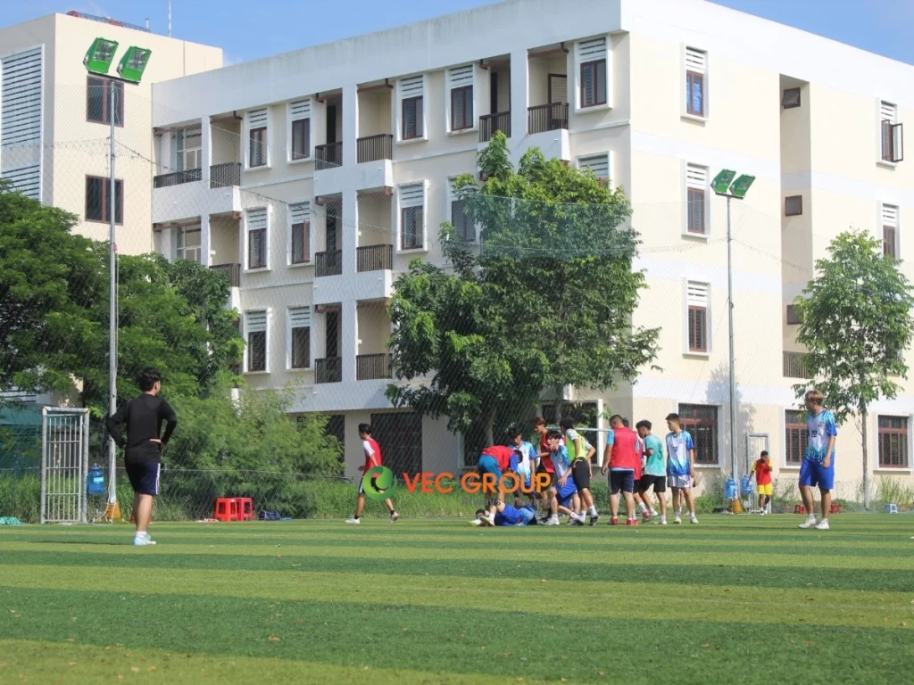 Sân bóng đá tại Mỹ Tho