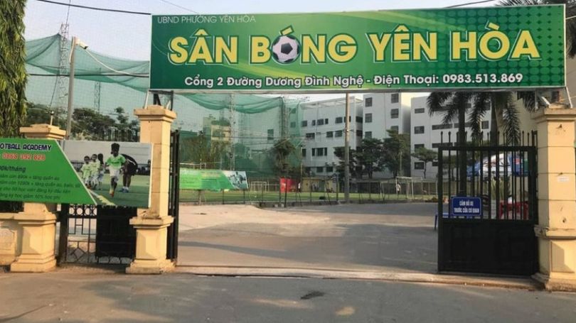 Bảng giá thuê sân Bóng Yên Hòa