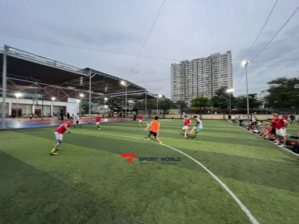 Sân thể thao Lam Sơn nhìn từ trên cao
