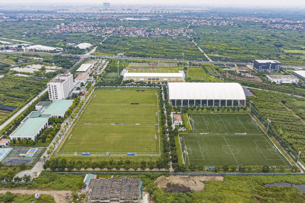 Khu đất dự kiến xây sân PVF