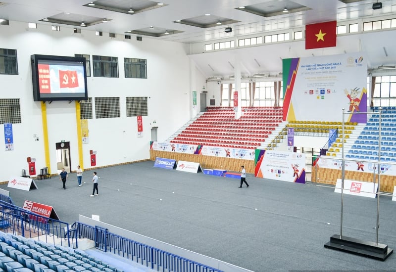 Khu thi đấu billiards và snooker trong nhà