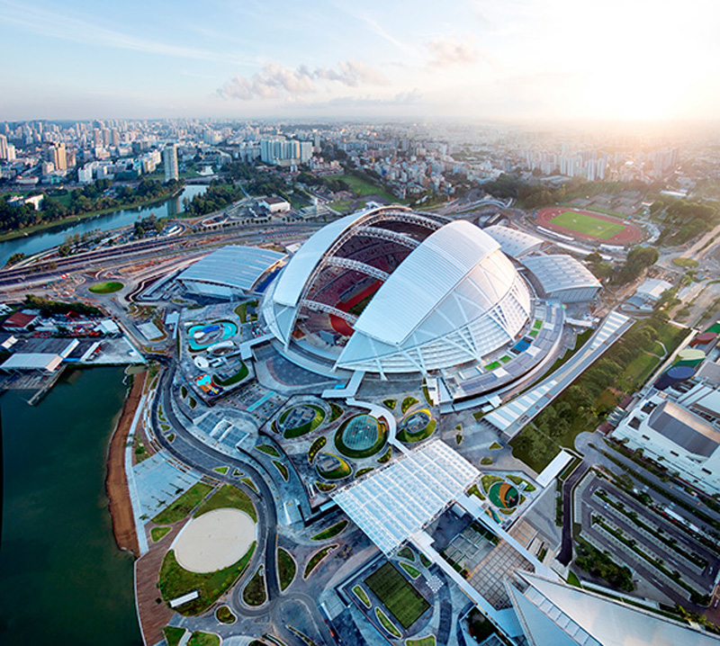 Hình minh họa Sân Vận Động Quốc Gia Singapore 3