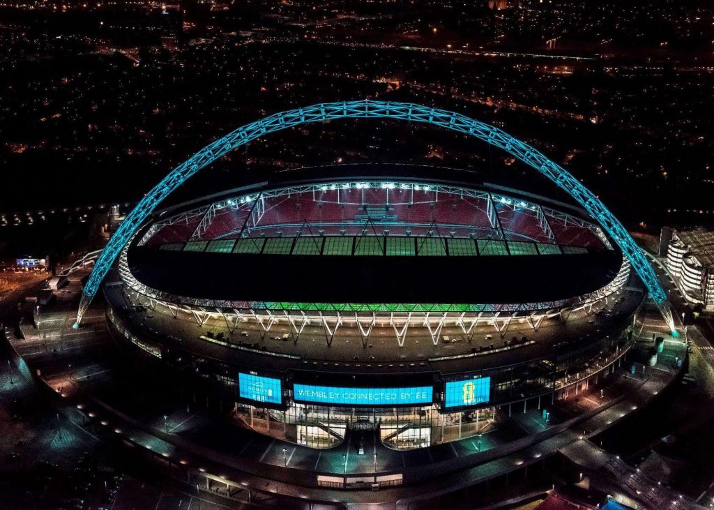 Wembley trong buổi hòa nhạc của nghệ sĩ quốc tế