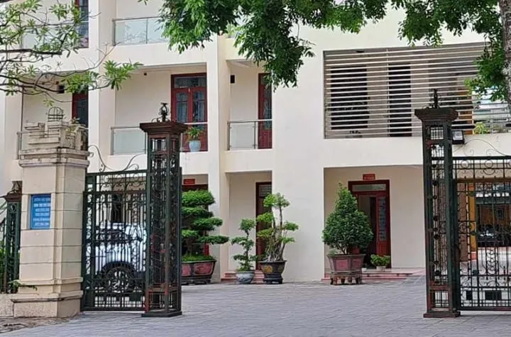 Cổng vào Sở Văn hóa Thể thao và Du lịch Thái Bình
