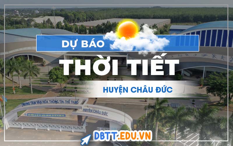 Mặt tiền Trung tâm Văn hóa Thể thao Châu Đức
