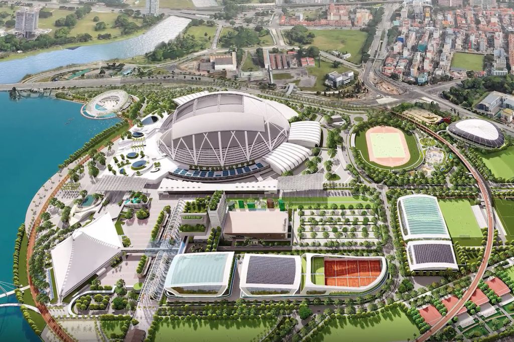 Hình minh họa Sân Vận Động Quốc Gia Singapore 6
