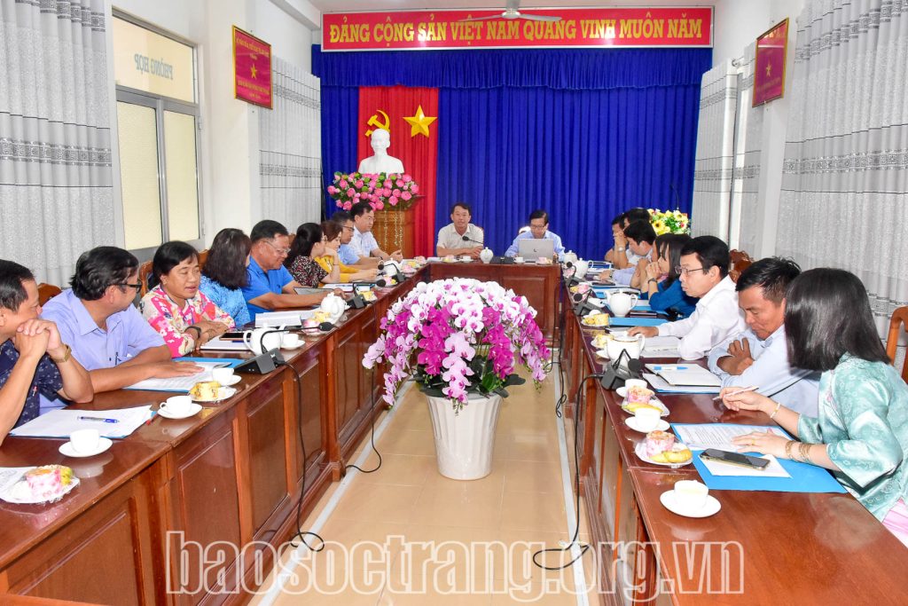 Lãnh đạo ngành văn hóa thể thao du lịch Sóc Trăng