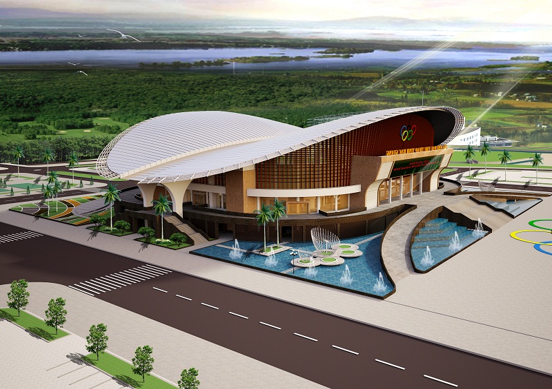 Sân thi đấu trong nhà tại Bắc Giang