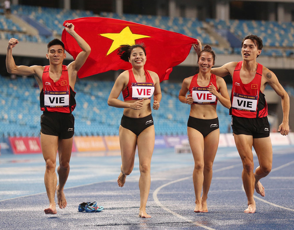 Đường chạy trong nhà ở Khánh Hòa
