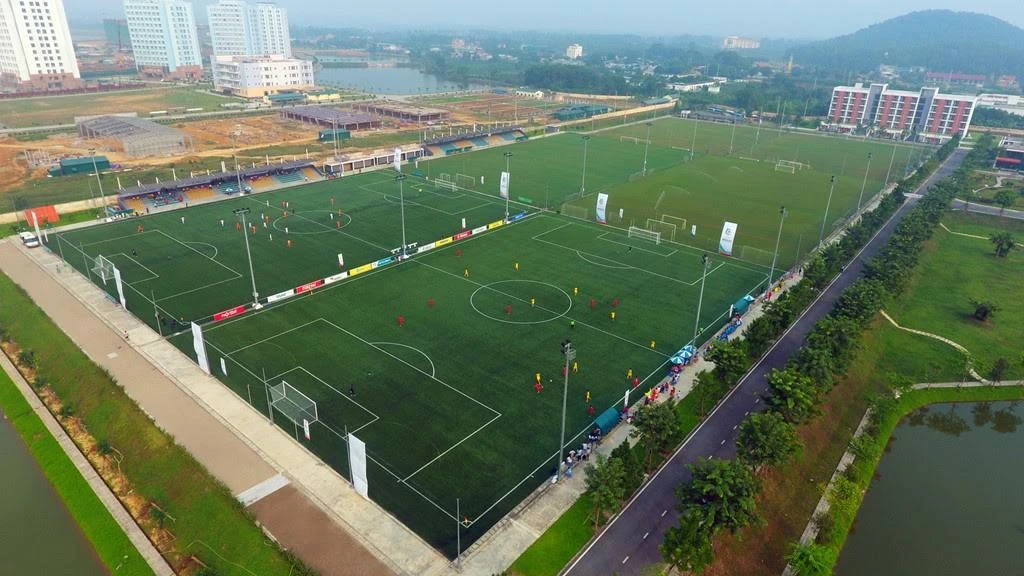 Toàn cảnh trung tâm thể thao Viettel