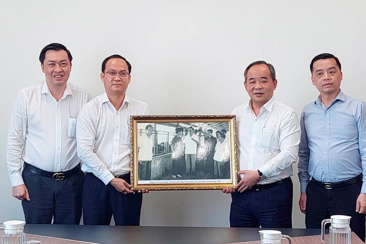 Cổng cơ quan Sở Văn hóa, Thể thao và Du lịch Bình Dương