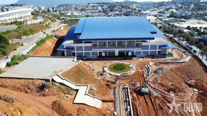 Lễ khởi công trung tâm huấn luyện thể thao ở Đà Lạt
